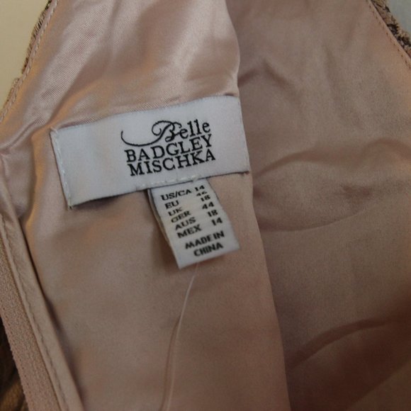 NWT Belle Badgley Mischka 2 Piece Evening Gown Set - Picture 7 of 16